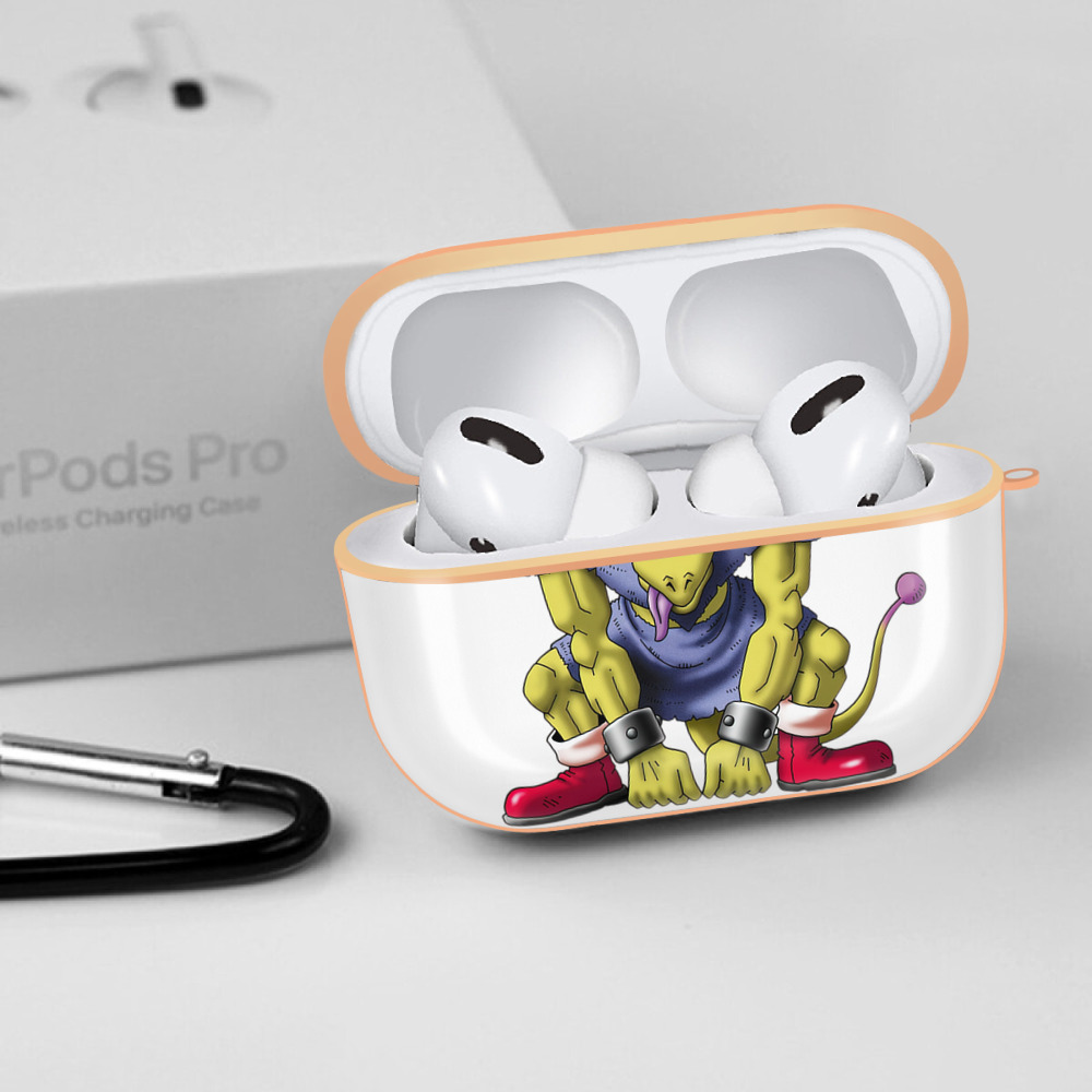 ドラゴンクエスト Doragon Kuesuto Dragon Quest 【AirPods Pro用】ハードシェル保護ケース｜耐衝撃・防指紋・カラビナ付き商品仕様