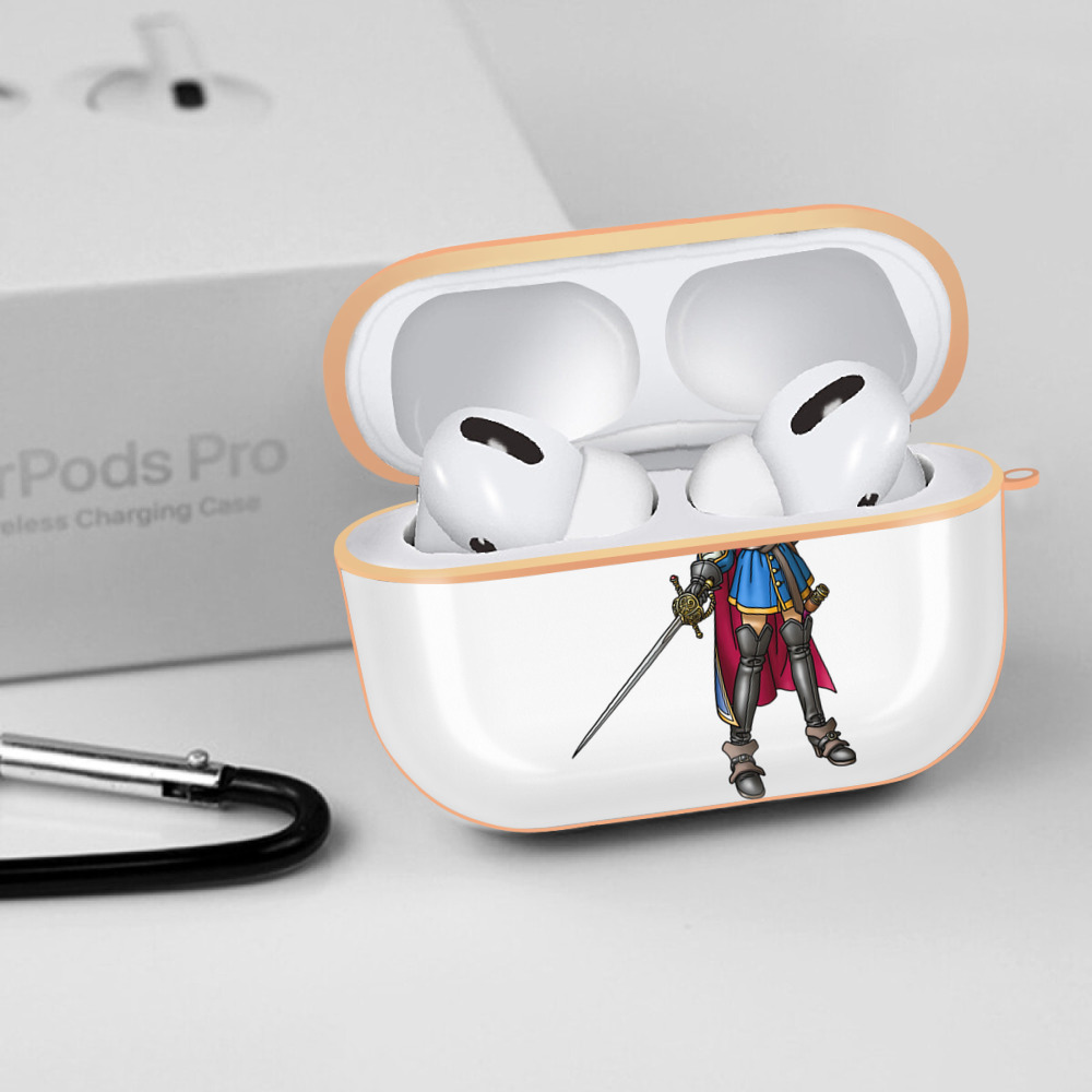ドラゴンクエスト Doragon Kuesuto Dragon Quest 【AirPods Pro用】ハードシェル保護ケース｜耐衝撃・防指紋・カラビナ付き商品仕様