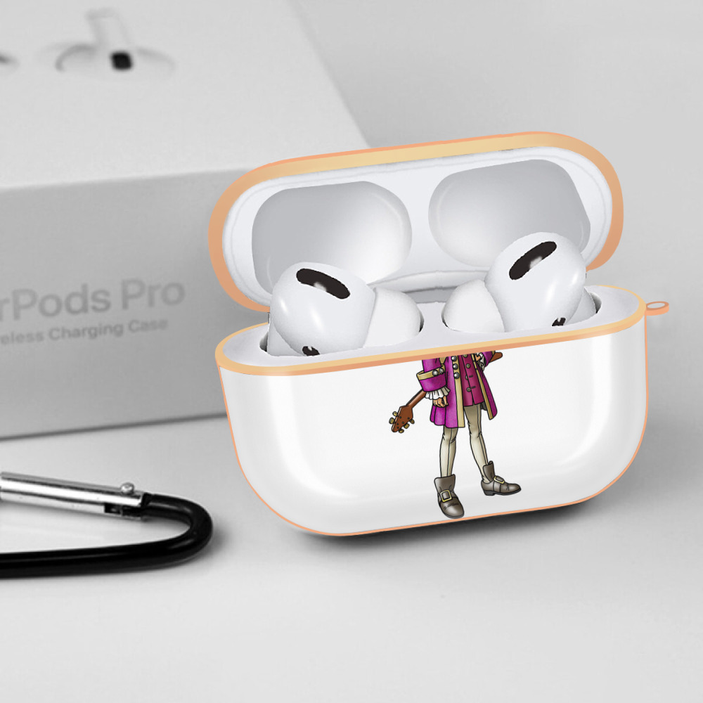 ドラゴンクエスト Doragon Kuesuto Dragon Quest 【AirPods Pro用】ハードシェル保護ケース｜耐衝撃・防指紋・カラビナ付き商品仕様