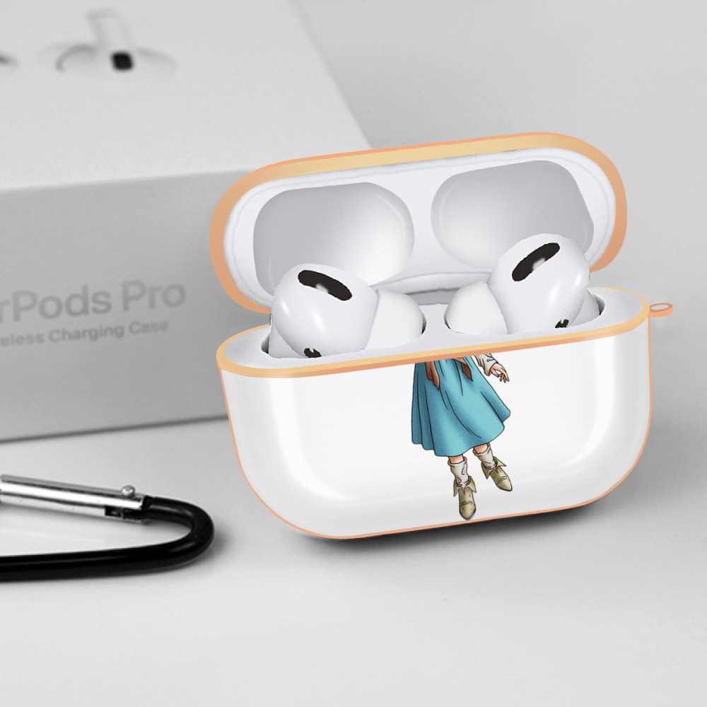 ドラゴンクエスト Doragon Kuesuto Dragon Quest 【AirPods Pro用】ハードシェル保護ケース｜耐衝撃・防指紋・カラビナ付き商品仕様