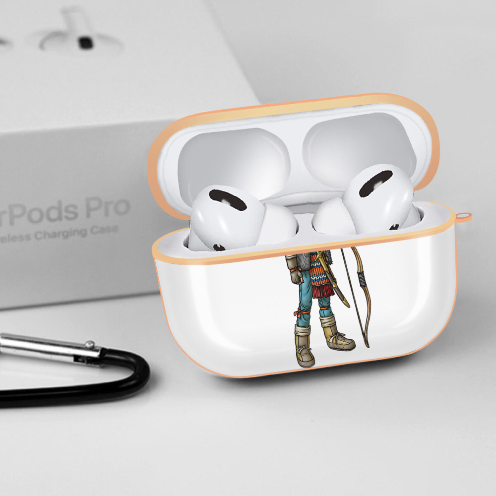 ドラゴンクエスト Doragon Kuesuto Dragon Quest 【AirPods Pro用】ハードシェル保護ケース｜耐衝撃・防指紋・カラビナ付き商品仕様