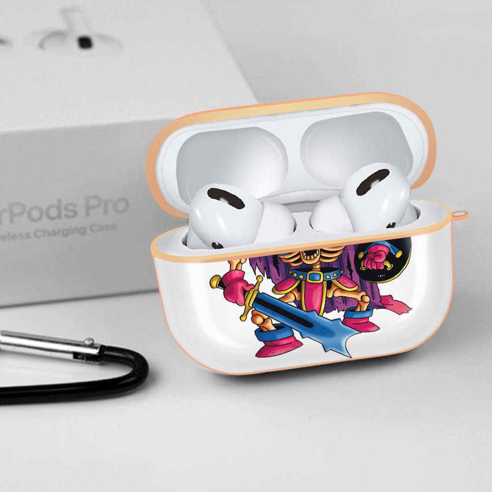 ドラゴンクエスト Doragon Kuesuto Dragon Quest 【AirPods Pro用】ハードシェル保護ケース｜耐衝撃・防指紋・カラビナ付き商品仕様