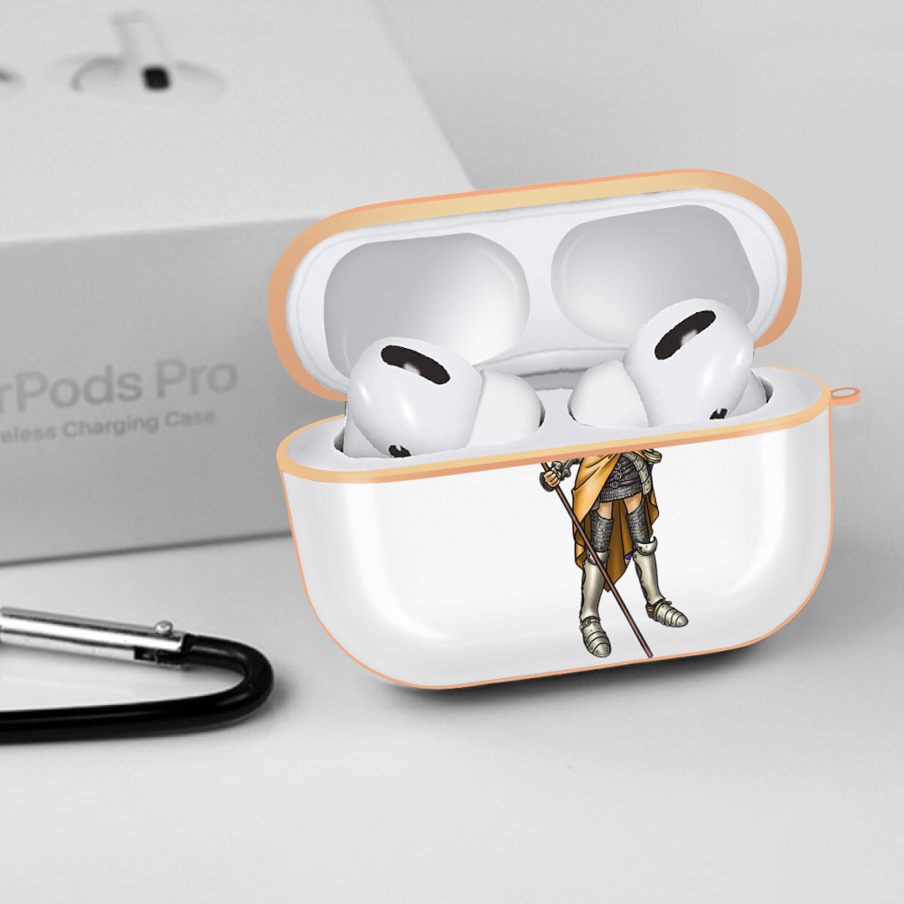 ドラゴンクエスト Doragon Kuesuto Dragon Quest 【AirPods Pro用】ハードシェル保護ケース｜耐衝撃・防指紋・カラビナ付き商品仕様