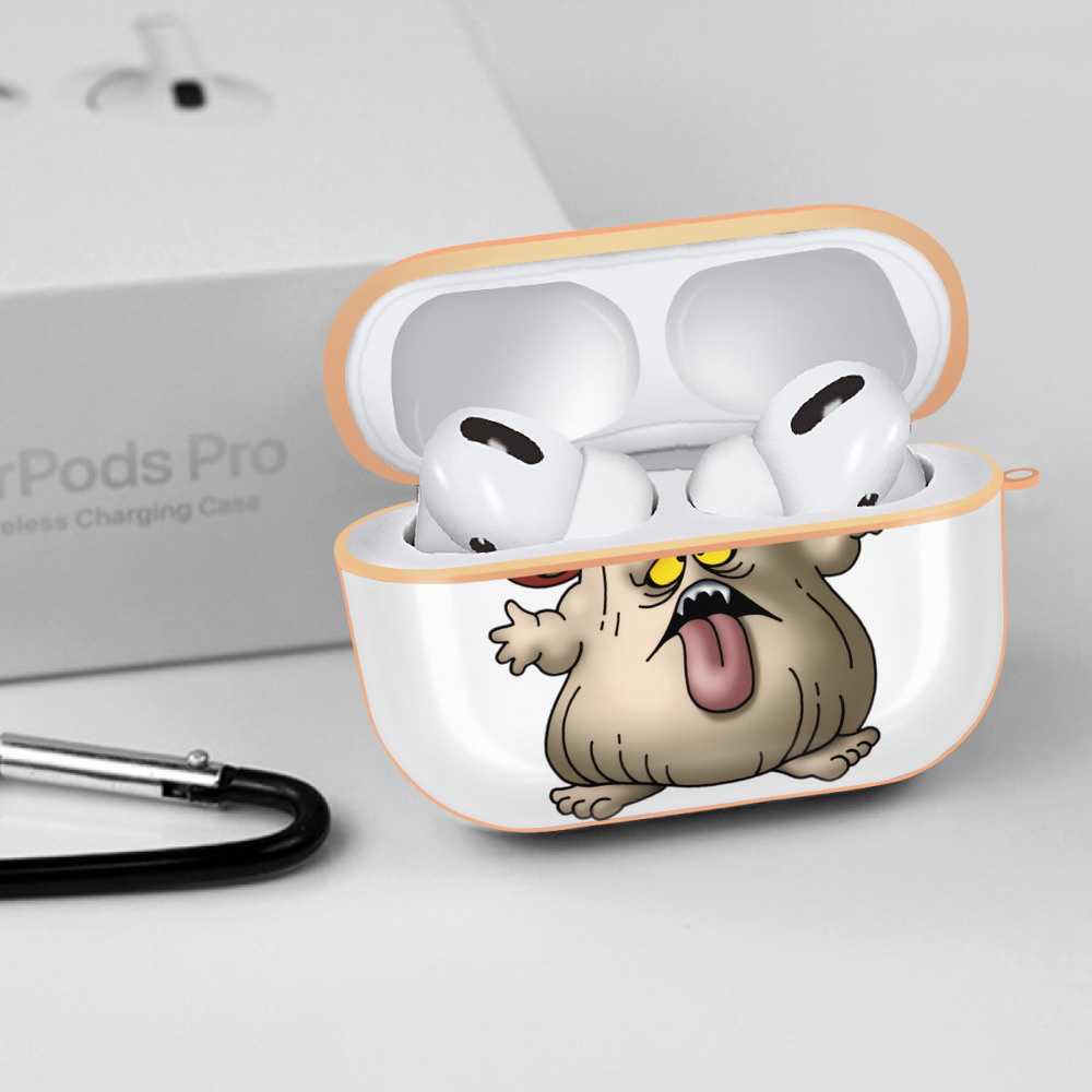 ドラゴンクエスト Doragon Kuesuto Dragon Quest 【AirPods Pro用】ハードシェル保護ケース｜耐衝撃・防指紋・カラビナ付き商品仕様