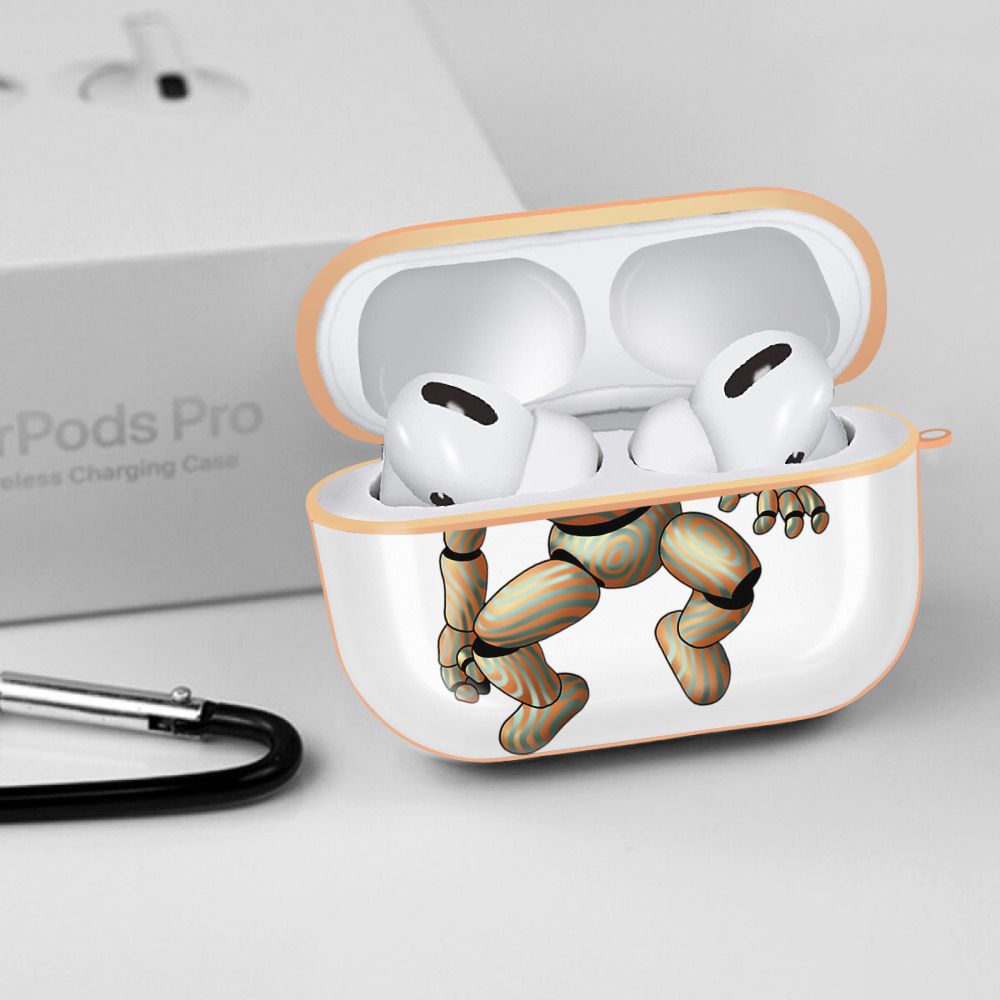 ドラゴンクエスト Doragon Kuesuto Dragon Quest 【AirPods Pro用】ハードシェル保護ケース｜耐衝撃・防指紋・カラビナ付き商品仕様
