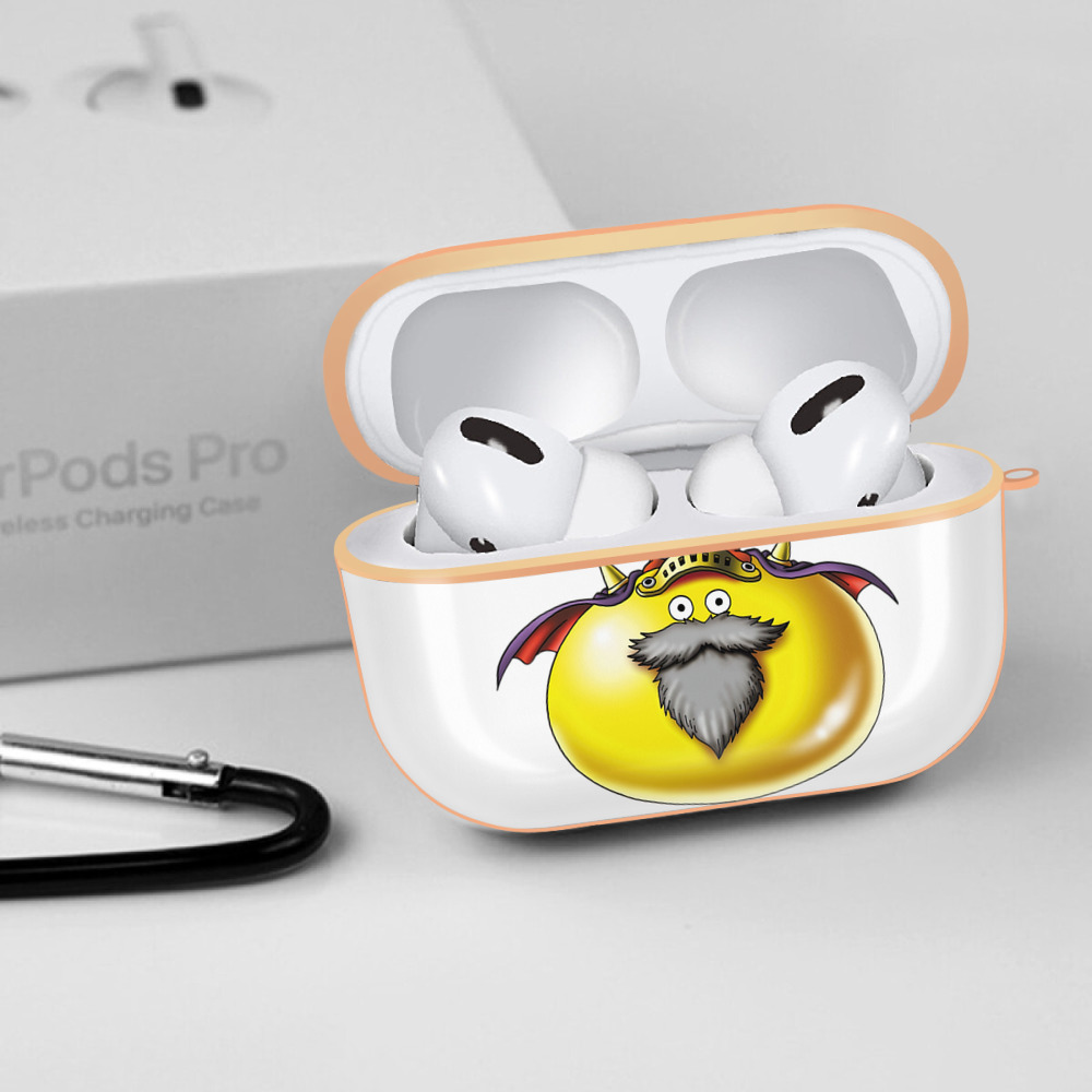 ドラゴンクエスト Doragon Kuesuto Dragon Quest 【AirPods Pro用】ハードシェル保護ケース｜耐衝撃・防指紋・カラビナ付き商品仕様