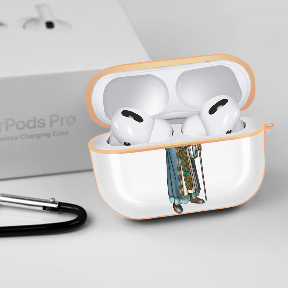 ドラゴンクエスト Doragon Kuesuto Dragon Quest 【AirPods Pro用】ハードシェル保護ケース｜耐衝撃・防指紋・カラビナ付き商品仕様