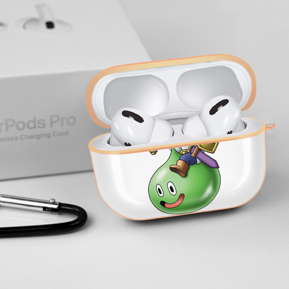 ドラゴンクエスト Doragon Kuesuto Dragon Quest 【AirPods Pro用】ハードシェル保護ケース｜耐衝撃・防指紋・カラビナ付き商品仕様