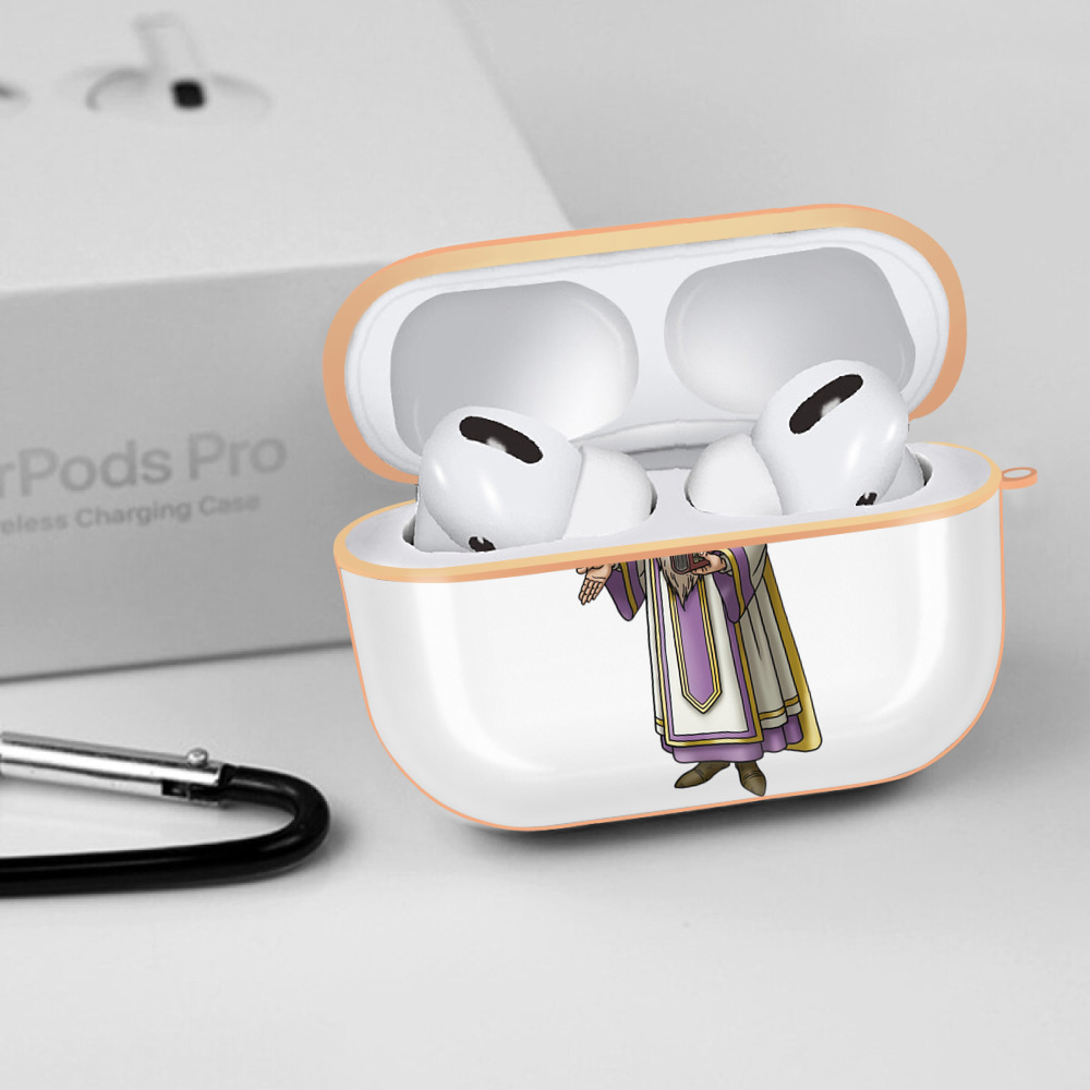 ドラゴンクエスト Doragon Kuesuto Dragon Quest 【AirPods Pro用】ハードシェル保護ケース｜耐衝撃・防指紋・カラビナ付き商品仕様