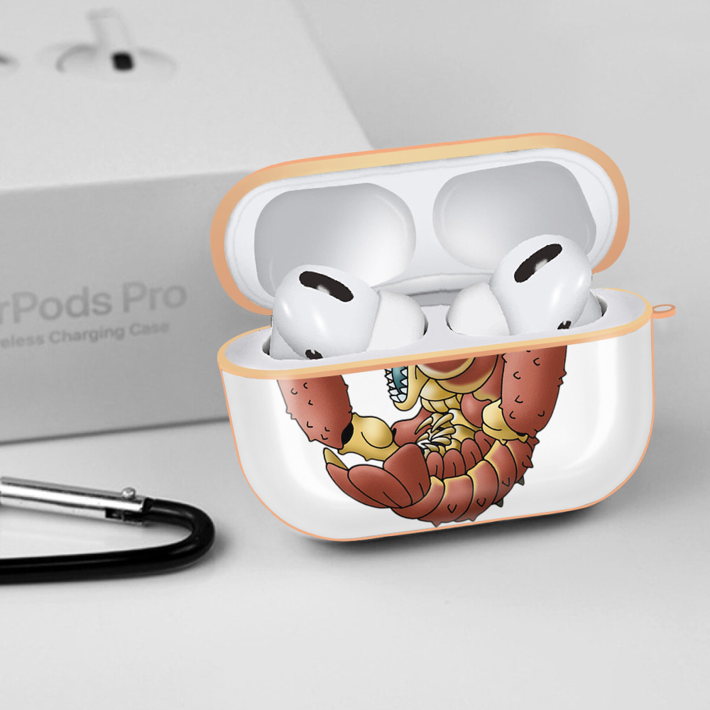 ドラゴンクエスト Doragon Kuesuto Dragon Quest 【AirPods Pro用】ハードシェル保護ケース｜耐衝撃・防指紋・カラビナ付き商品仕様