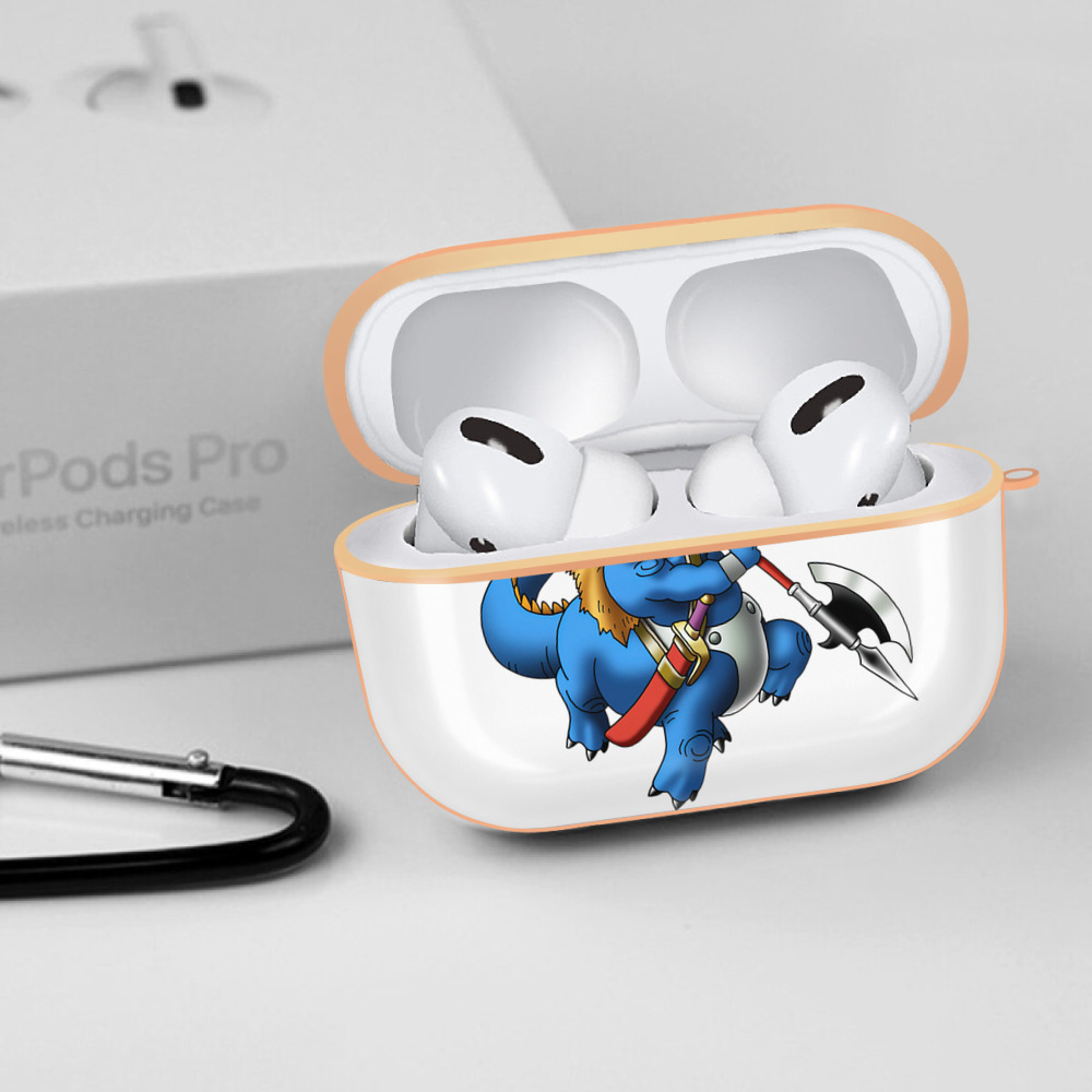 ドラゴンクエスト Doragon Kuesuto Dragon Quest 【AirPods Pro用】ハードシェル保護ケース｜耐衝撃・防指紋・カラビナ付き商品仕様