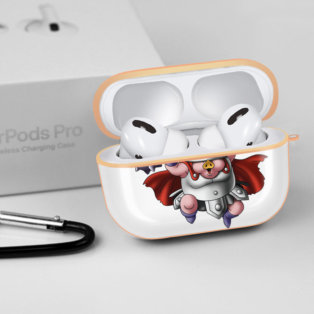 ドラゴンクエスト Doragon Kuesuto Dragon Quest 【AirPods Pro用】ハードシェル保護ケース｜耐衝撃・防指紋・カラビナ付き商品仕様