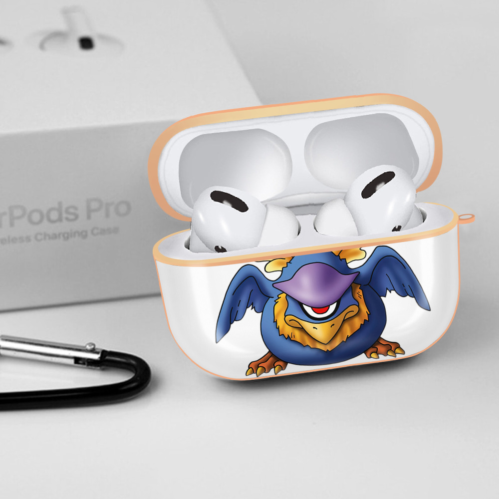 ドラゴンクエスト Doragon Kuesuto Dragon Quest 【AirPods Pro用】ハードシェル保護ケース｜耐衝撃・防指紋・カラビナ付き商品仕様
