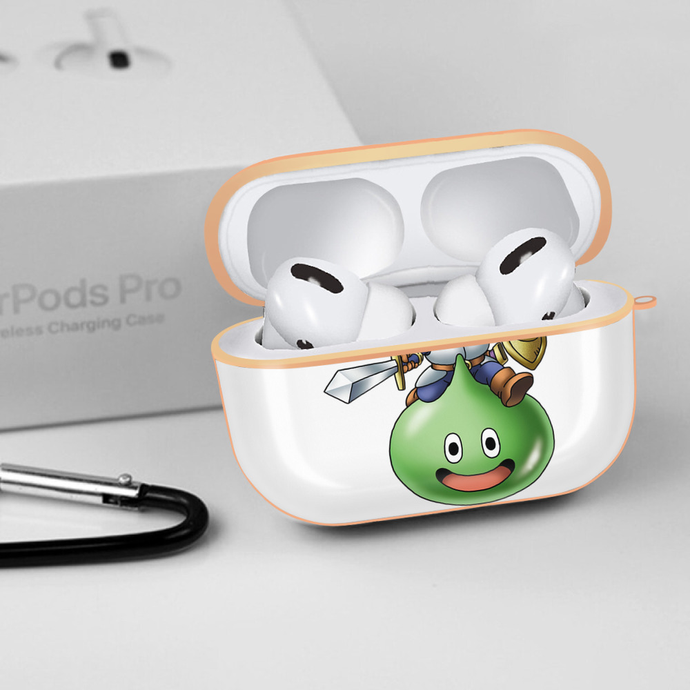 ドラゴンクエスト Doragon Kuesuto Dragon Quest 【AirPods Pro用】ハードシェル保護ケース｜耐衝撃・防指紋・カラビナ付き商品仕様