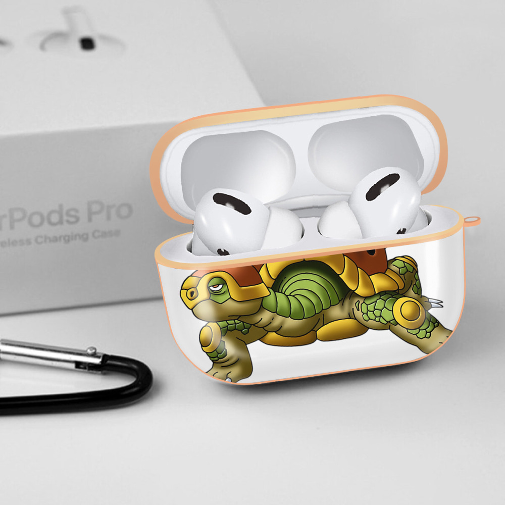 ドラゴンクエスト Doragon Kuesuto Dragon Quest 【AirPods Pro用】ハードシェル保護ケース｜耐衝撃・防指紋・カラビナ付き商品仕様