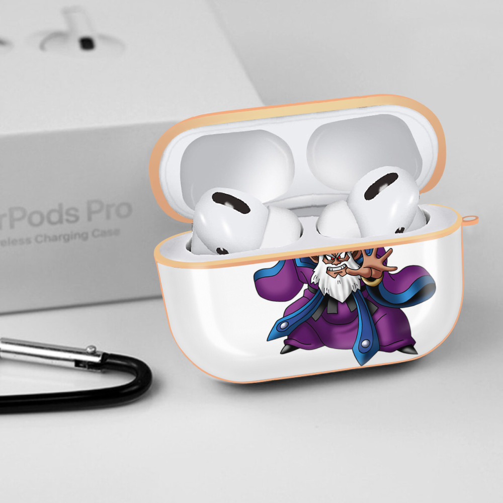 ドラゴンクエスト Doragon Kuesuto Dragon Quest 【AirPods Pro用】ハードシェル保護ケース｜耐衝撃・防指紋・カラビナ付き商品仕様