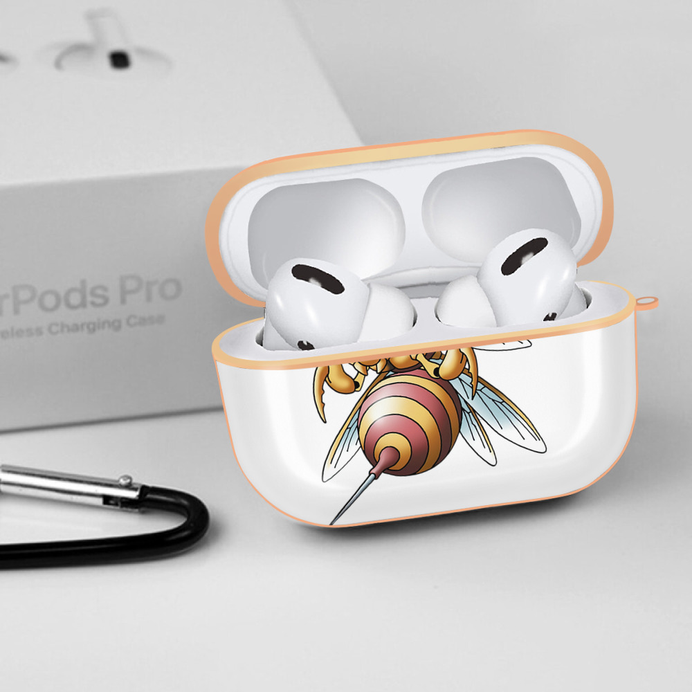 ドラゴンクエスト Doragon Kuesuto Dragon Quest 【AirPods Pro用】ハードシェル保護ケース｜耐衝撃・防指紋・カラビナ付き商品仕様