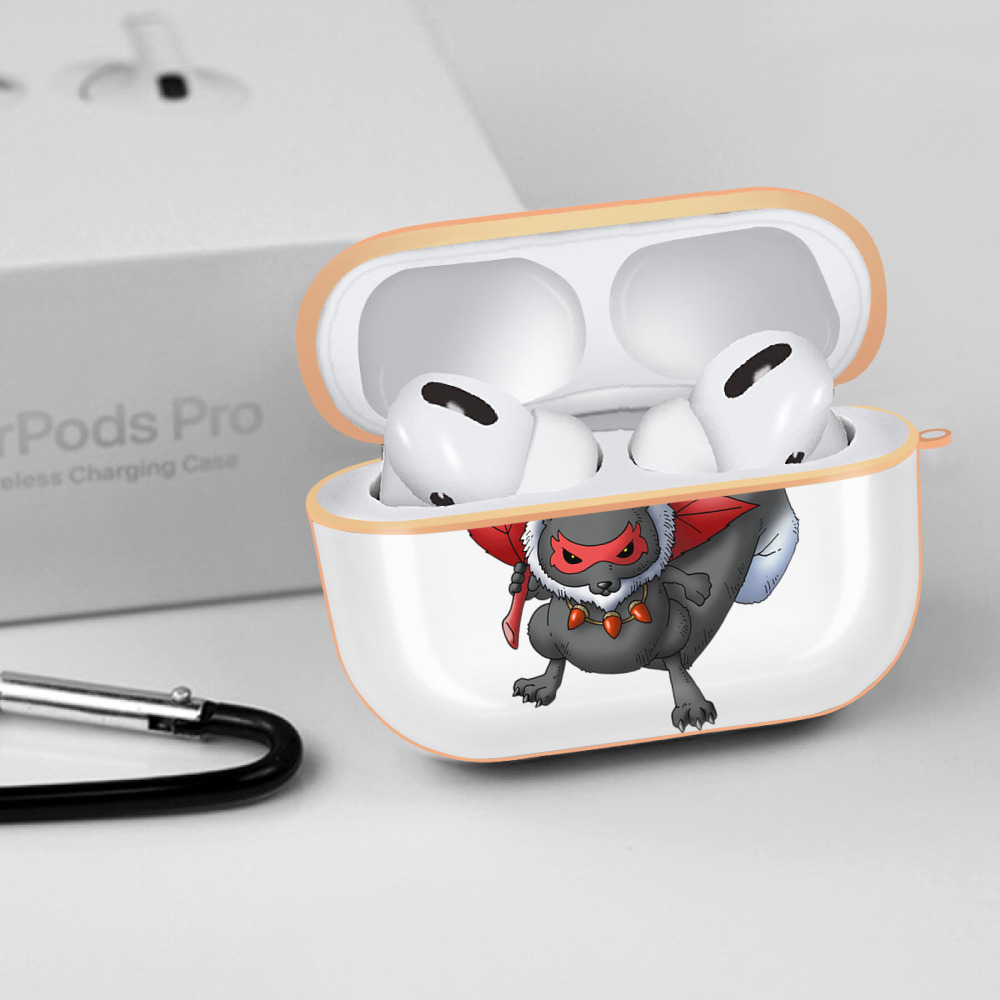 ドラゴンクエスト Doragon Kuesuto Dragon Quest 【AirPods Pro用】ハードシェル保護ケース｜耐衝撃・防指紋・カラビナ付き商品仕様