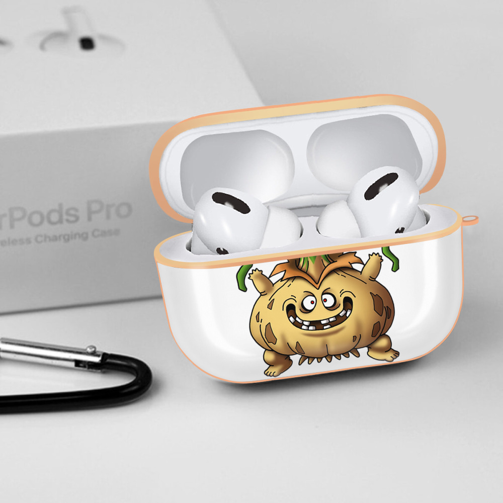 ドラゴンクエスト Doragon Kuesuto Dragon Quest 【AirPods Pro用】ハードシェル保護ケース｜耐衝撃・防指紋・カラビナ付き商品仕様