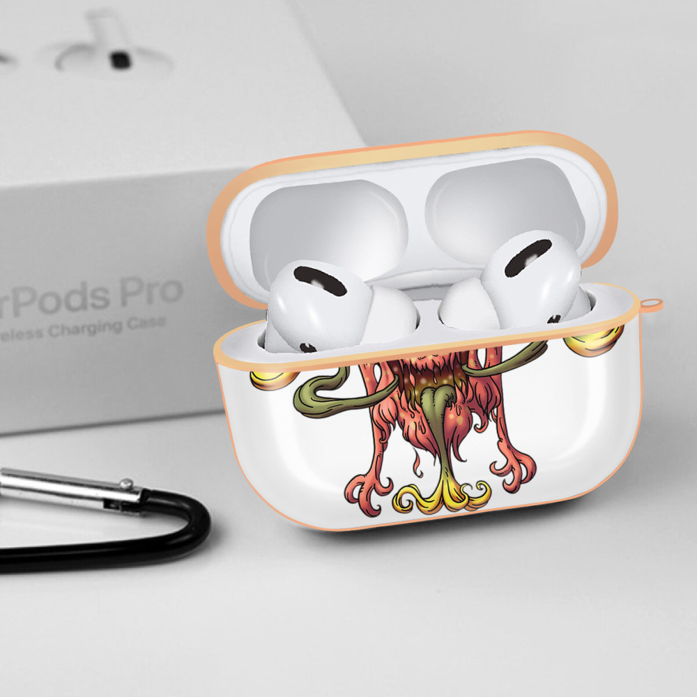 ドラゴンクエスト Doragon Kuesuto Dragon Quest 【AirPods Pro用】ハードシェル保護ケース｜耐衝撃・防指紋・カラビナ付き商品仕様
