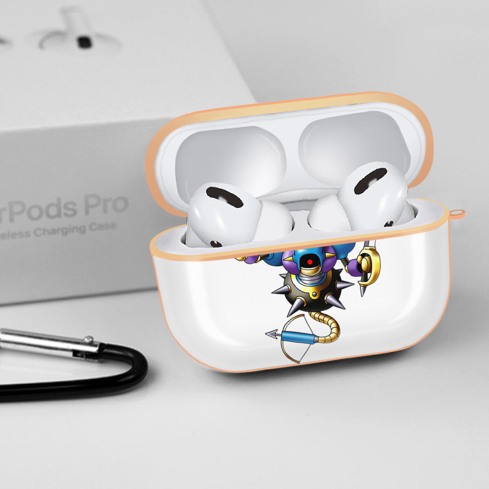 ドラゴンクエスト Doragon Kuesuto Dragon Quest 【AirPods Pro用】ハードシェル保護ケース｜耐衝撃・防指紋・カラビナ付き商品仕様