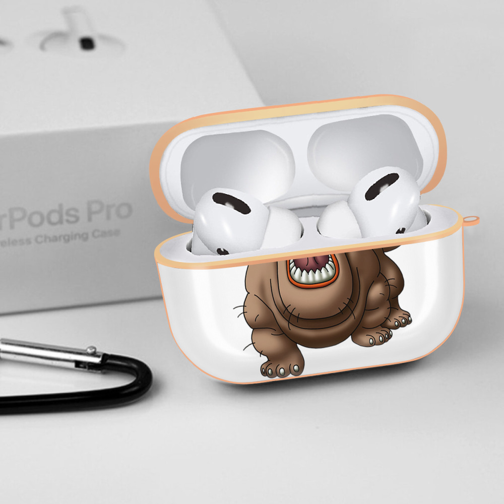 ドラゴンクエスト Doragon Kuesuto Dragon Quest 【AirPods Pro用】ハードシェル保護ケース｜耐衝撃・防指紋・カラビナ付き商品仕様