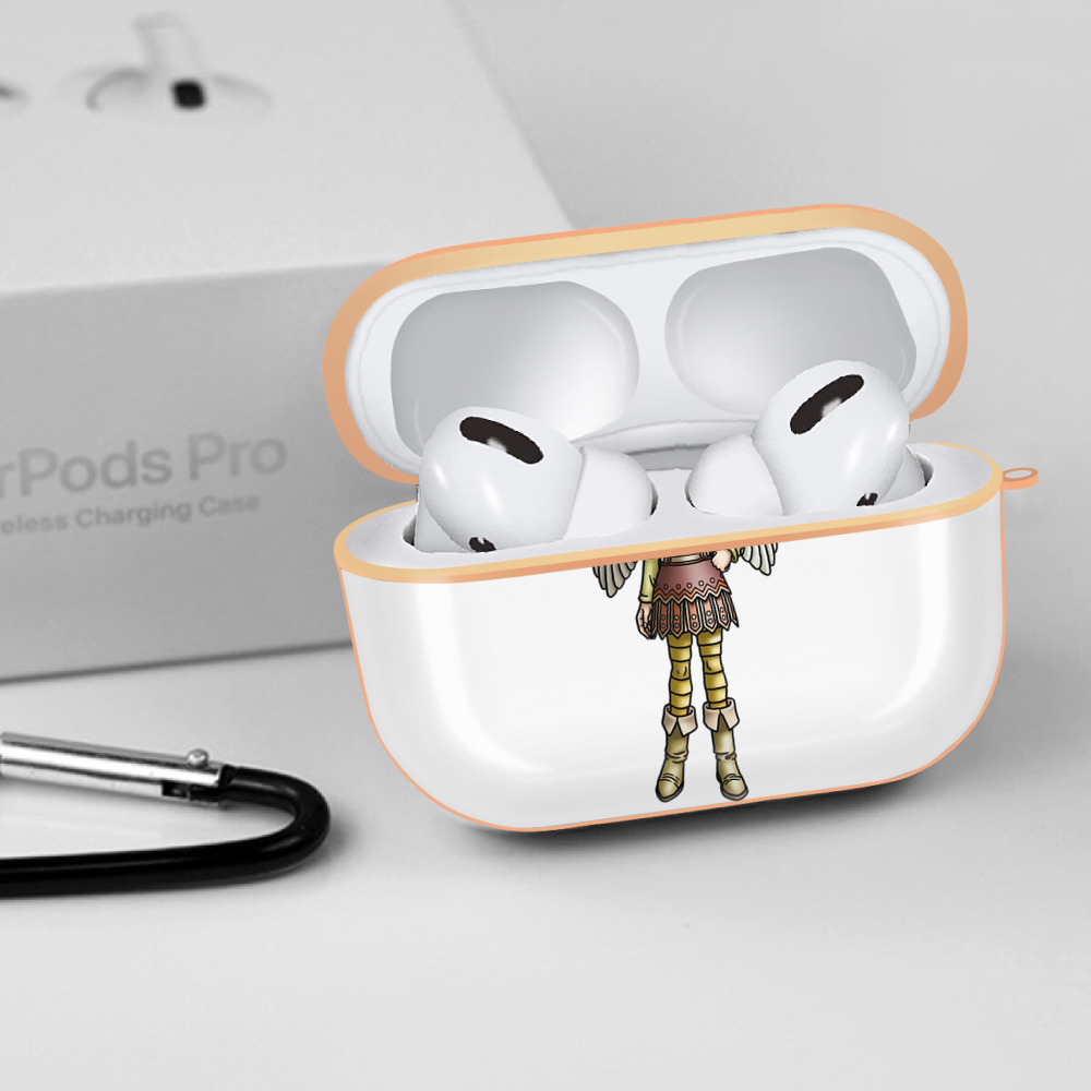 ドラゴンクエスト Doragon Kuesuto Dragon Quest 【AirPods Pro用】ハードシェル保護ケース｜耐衝撃・防指紋・カラビナ付き商品仕様