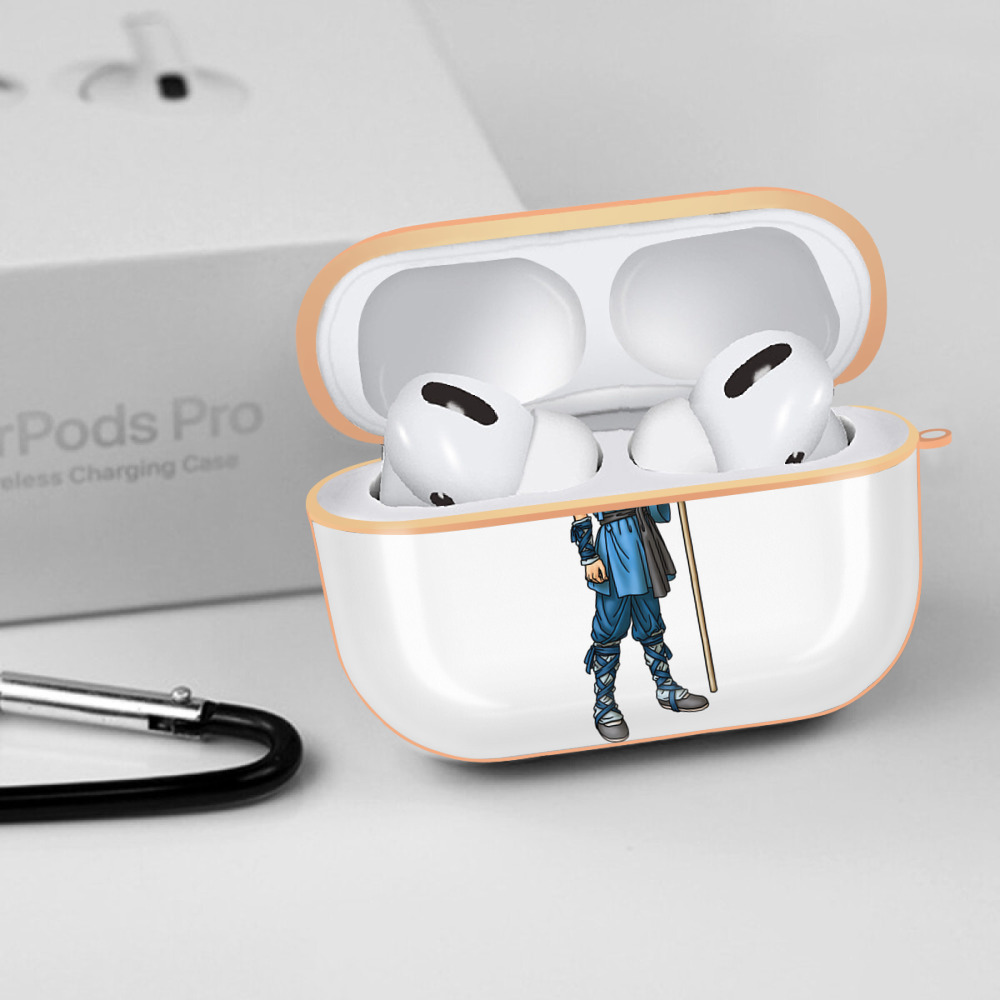 ドラゴンクエスト Doragon Kuesuto Dragon Quest 【AirPods Pro用】ハードシェル保護ケース｜耐衝撃・防指紋・カラビナ付き商品仕様