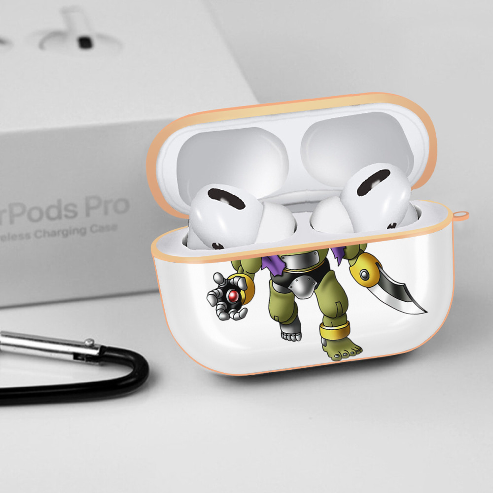 ドラゴンクエスト Doragon Kuesuto Dragon Quest 【AirPods Pro用】ハードシェル保護ケース｜耐衝撃・防指紋・カラビナ付き商品仕様