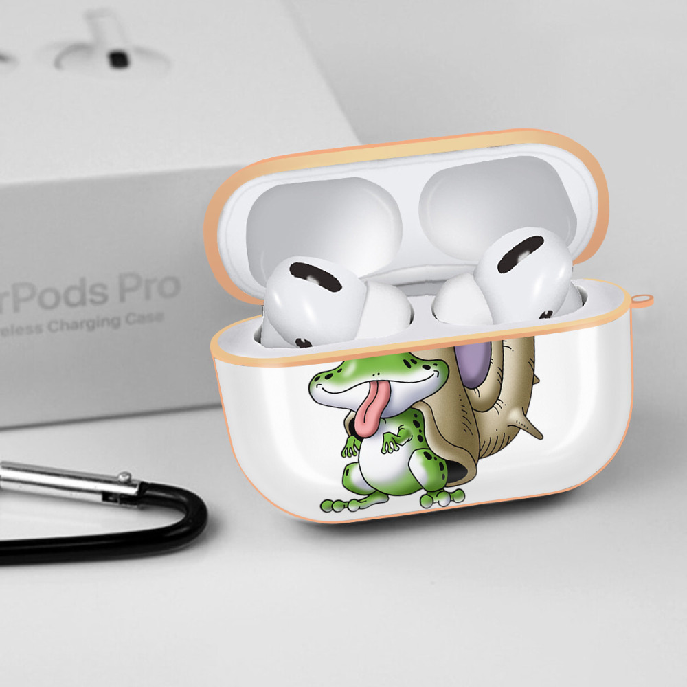 ドラゴンクエスト Doragon Kuesuto Dragon Quest 【AirPods Pro用】ハードシェル保護ケース｜耐衝撃・防指紋・カラビナ付き商品仕様