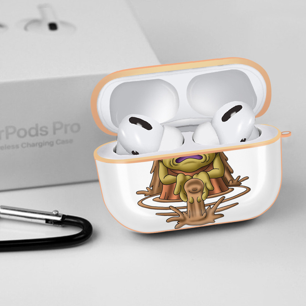 ドラゴンクエスト Doragon Kuesuto Dragon Quest 【AirPods Pro用】ハードシェル保護ケース｜耐衝撃・防指紋・カラビナ付き商品仕様