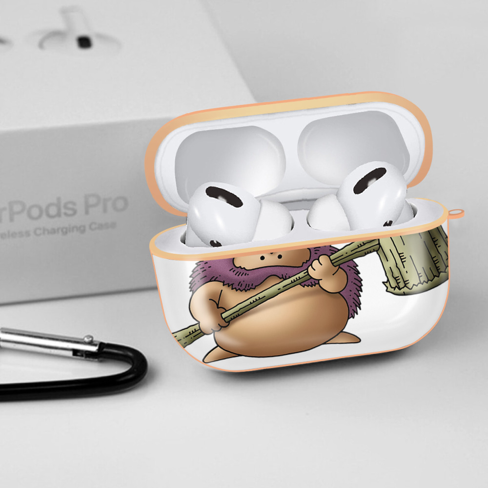 ドラゴンクエスト Doragon Kuesuto Dragon Quest 【AirPods Pro用】ハードシェル保護ケース｜耐衝撃・防指紋・カラビナ付き商品仕様