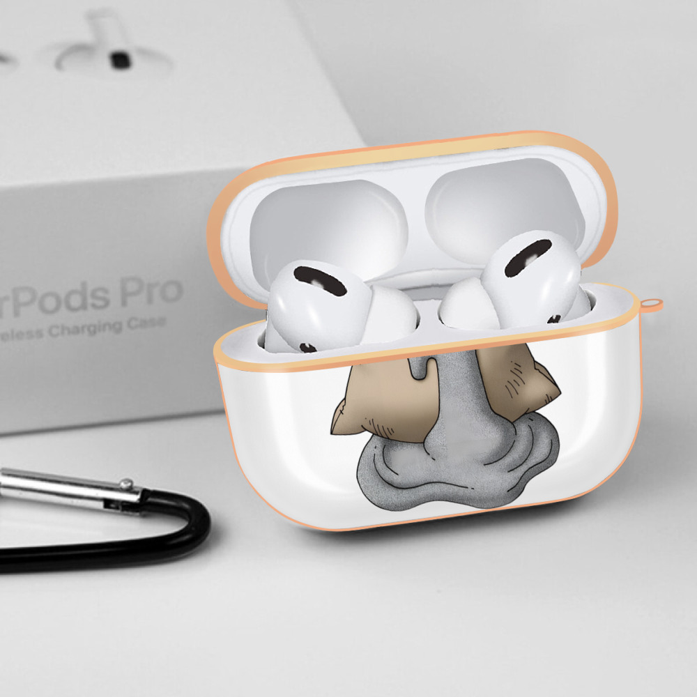 ドラゴンクエスト Doragon Kuesuto Dragon Quest 【AirPods Pro用】ハードシェル保護ケース｜耐衝撃・防指紋・カラビナ付き商品仕様