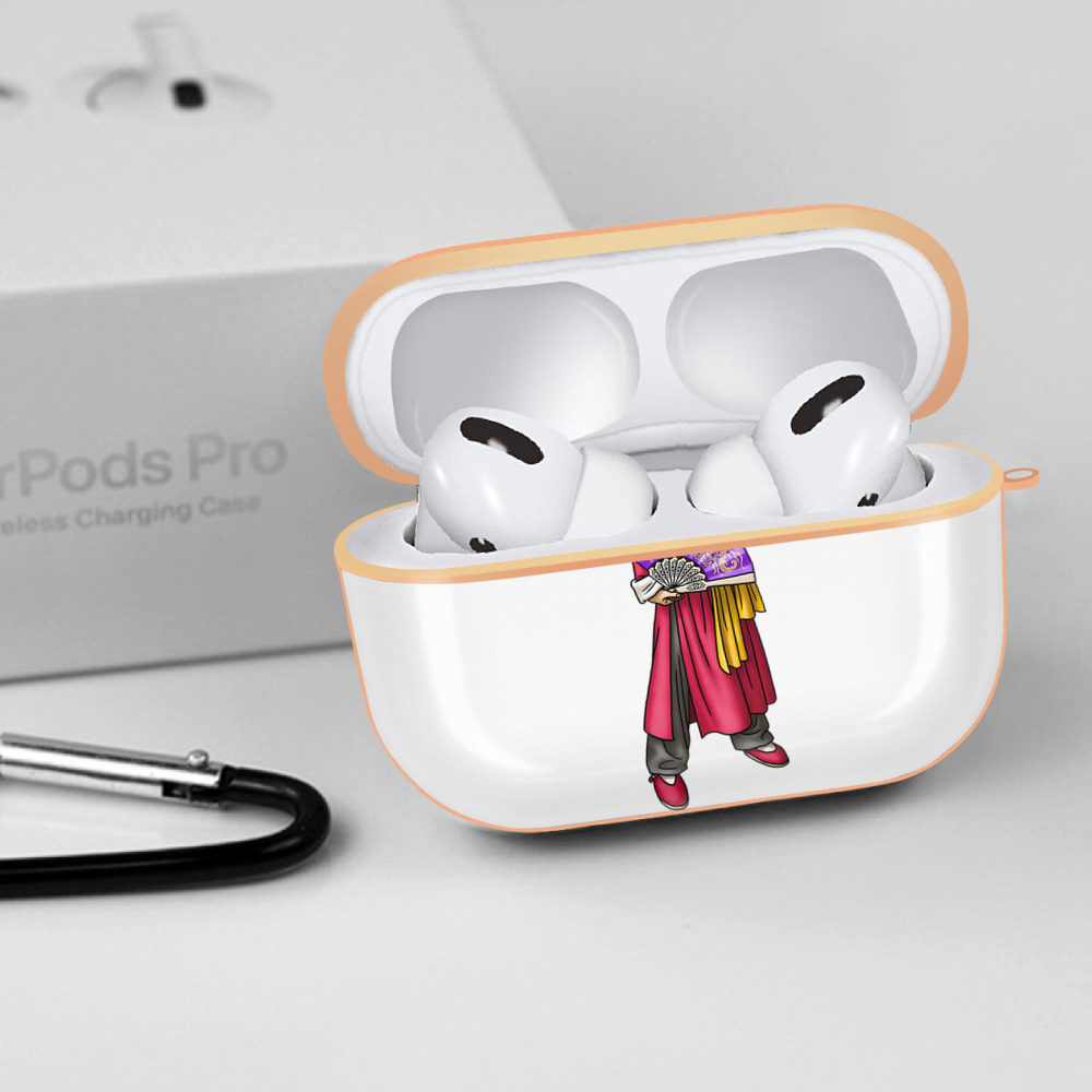 ドラゴンクエスト Doragon Kuesuto Dragon Quest 【AirPods Pro用】ハードシェル保護ケース｜耐衝撃・防指紋・カラビナ付き商品仕様