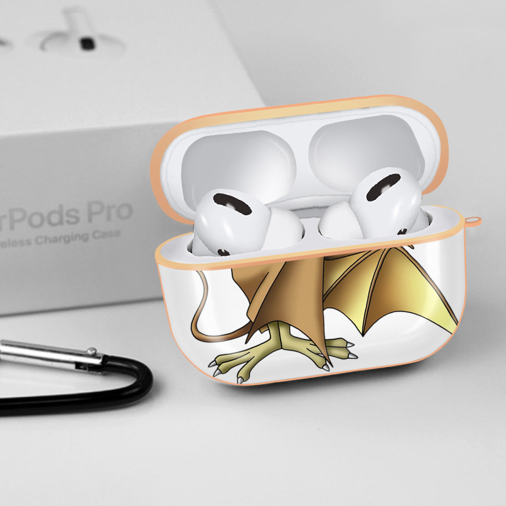 ドラゴンクエスト Doragon Kuesuto Dragon Quest 【AirPods Pro用】ハードシェル保護ケース｜耐衝撃・防指紋・カラビナ付き商品仕様
