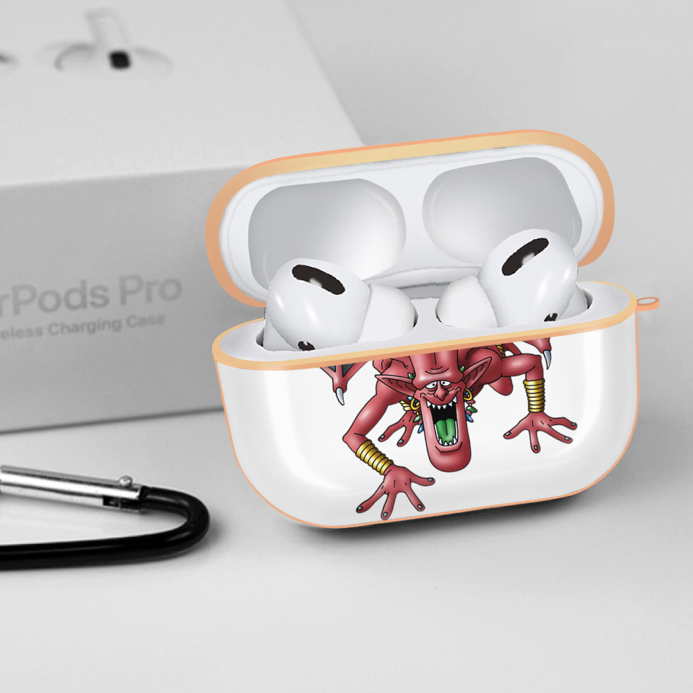 ドラゴンクエスト Doragon Kuesuto Dragon Quest 【AirPods Pro用】ハードシェル保護ケース｜耐衝撃・防指紋・カラビナ付き商品仕様