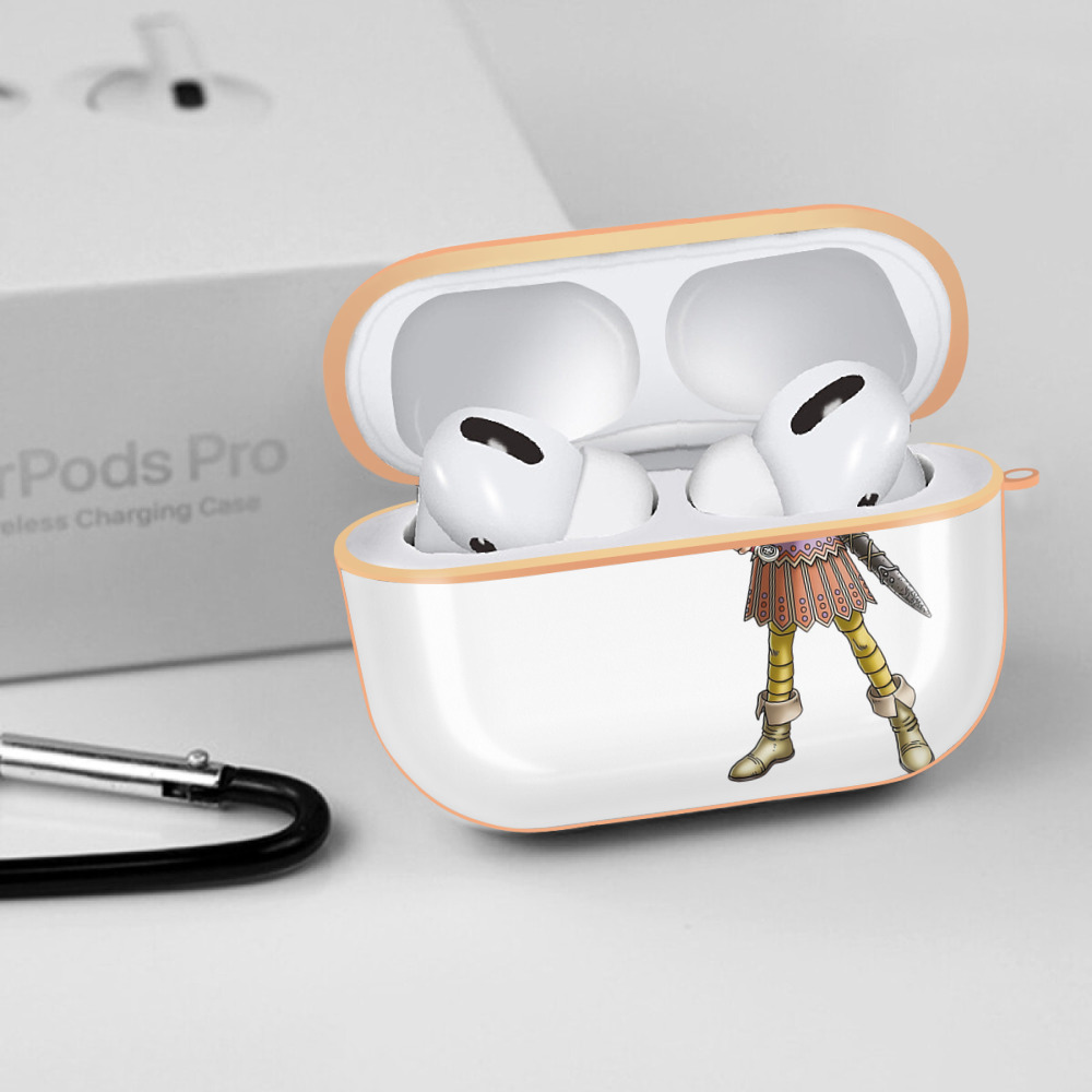 ドラゴンクエスト Doragon Kuesuto Dragon Quest 【AirPods Pro用】ハードシェル保護ケース｜耐衝撃・防指紋・カラビナ付き商品仕様