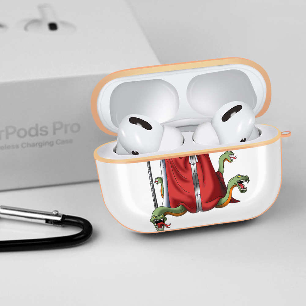 ドラゴンクエスト Doragon Kuesuto Dragon Quest 【AirPods Pro用】ハードシェル保護ケース｜耐衝撃・防指紋・カラビナ付き商品仕様