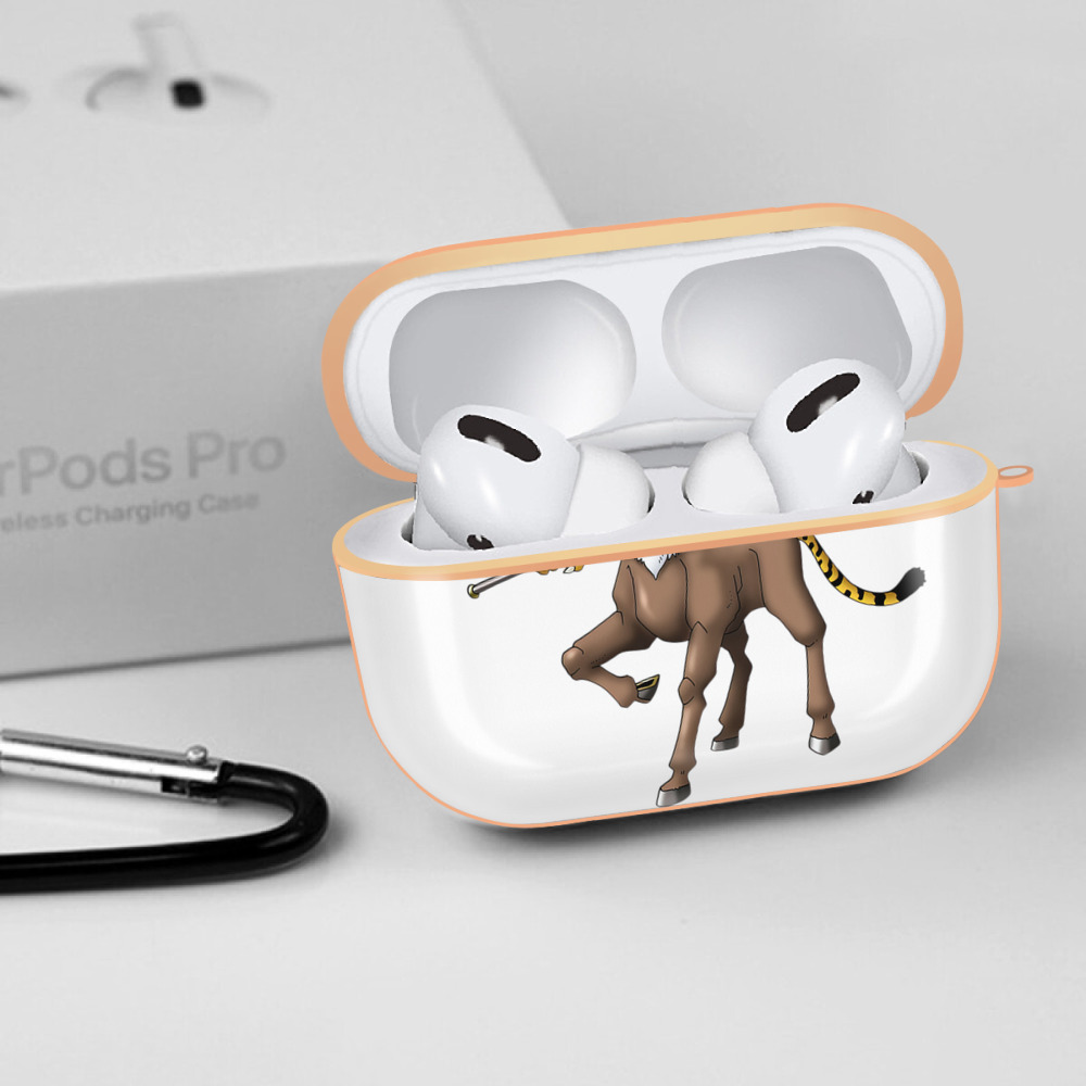 ドラゴンクエスト Doragon Kuesuto Dragon Quest 【AirPods Pro用】ハードシェル保護ケース｜耐衝撃・防指紋・カラビナ付き商品仕様