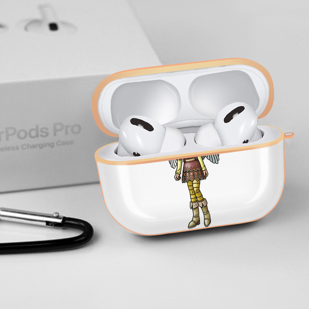 ドラゴンクエスト Doragon Kuesuto Dragon Quest 【AirPods Pro用】ハードシェル保護ケース｜耐衝撃・防指紋・カラビナ付き商品仕様