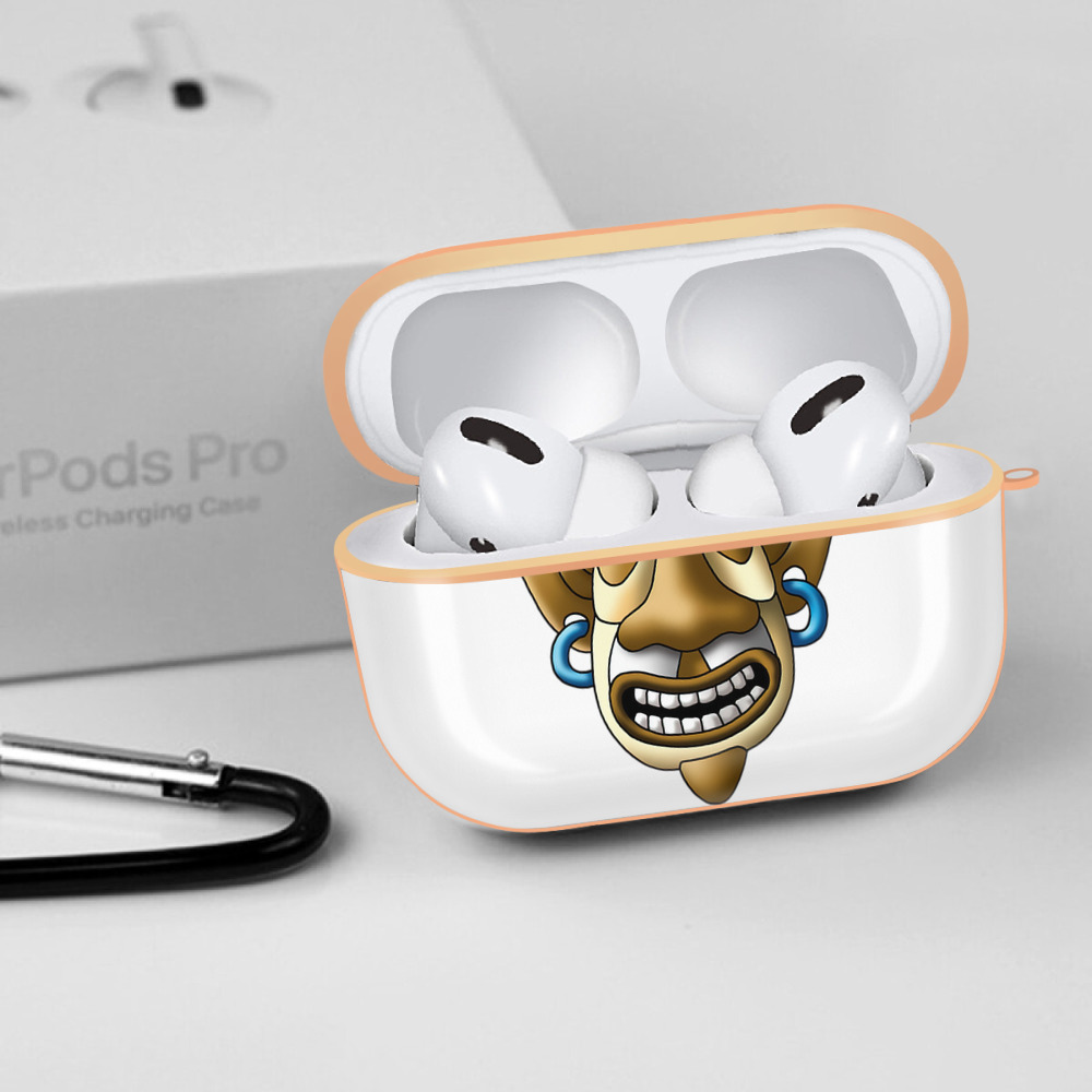 ドラゴンクエスト Doragon Kuesuto Dragon Quest 【AirPods Pro用】ハードシェル保護ケース｜耐衝撃・防指紋・カラビナ付き商品仕様