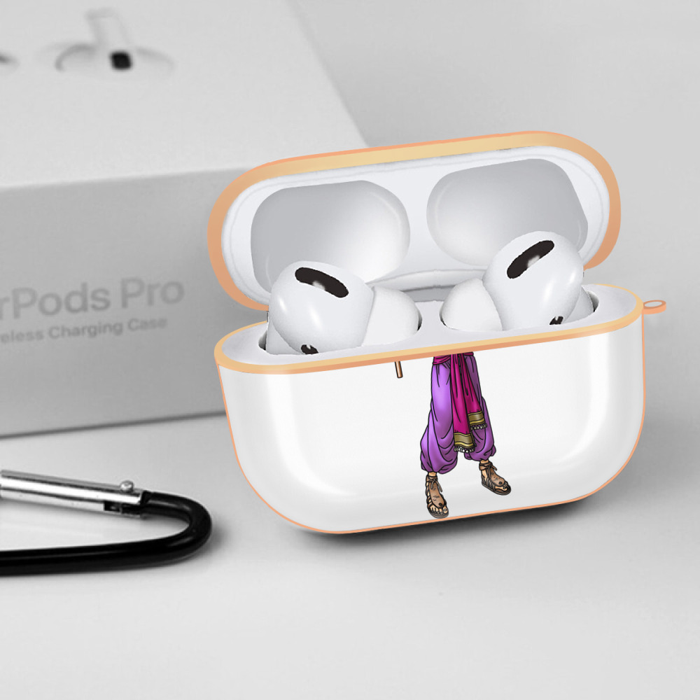 ドラゴンクエスト Doragon Kuesuto Dragon Quest 【AirPods Pro用】ハードシェル保護ケース｜耐衝撃・防指紋・カラビナ付き商品仕様