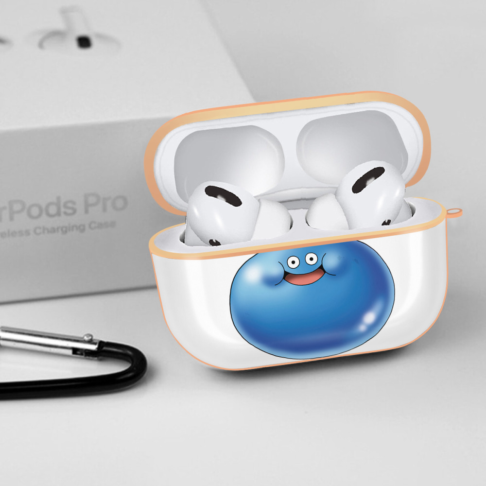 ドラゴンクエスト Doragon Kuesuto Dragon Quest 【AirPods Pro用】ハードシェル保護ケース｜耐衝撃・防指紋・カラビナ付き商品仕様