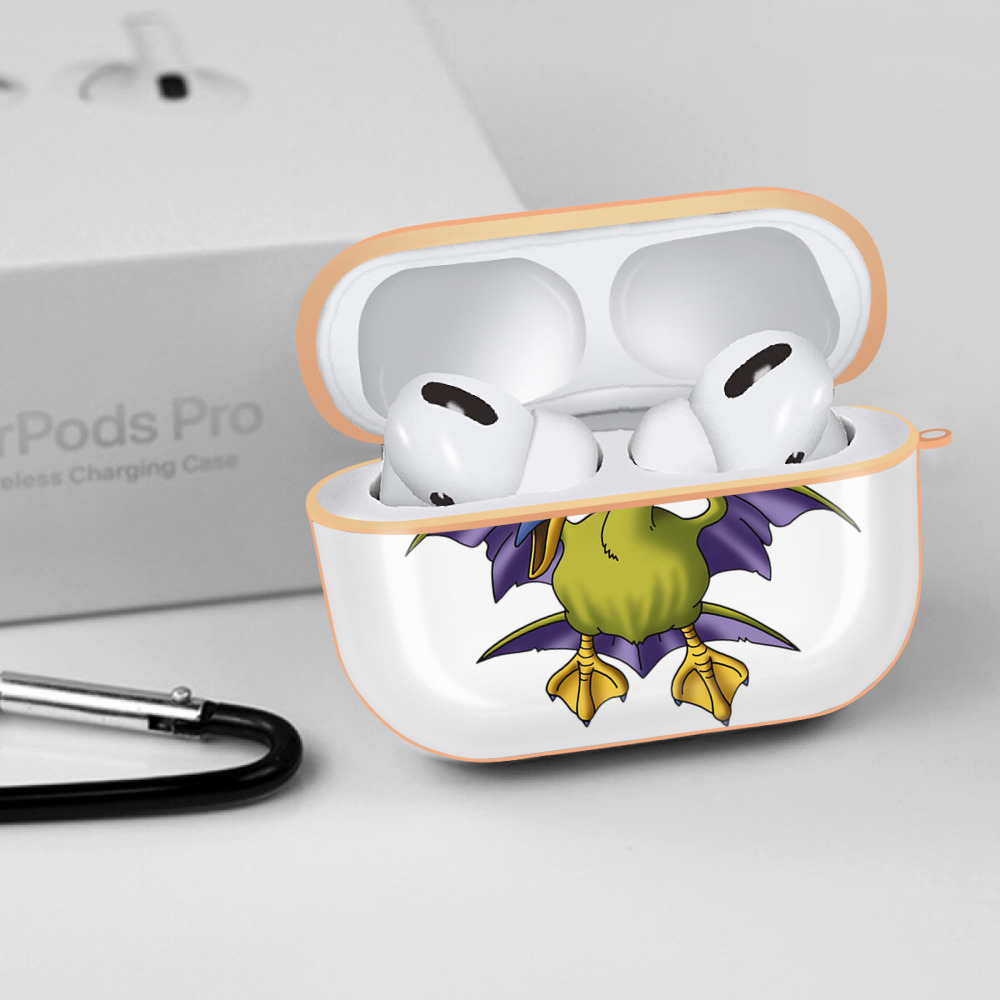 ドラゴンクエスト Doragon Kuesuto Dragon Quest 【AirPods Pro用】ハードシェル保護ケース｜耐衝撃・防指紋・カラビナ付き商品仕様