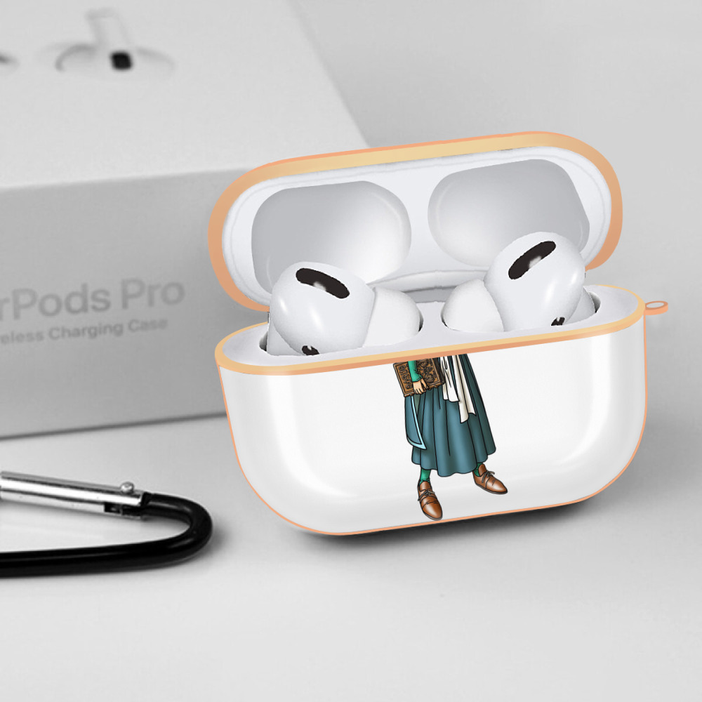 ドラゴンクエスト Doragon Kuesuto Dragon Quest 【AirPods Pro用】ハードシェル保護ケース｜耐衝撃・防指紋・カラビナ付き商品仕様