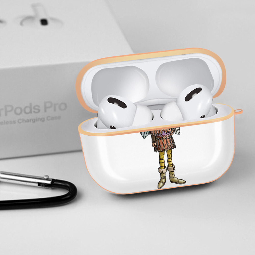 ドラゴンクエスト Doragon Kuesuto Dragon Quest 【AirPods Pro用】ハードシェル保護ケース｜耐衝撃・防指紋・カラビナ付き商品仕様