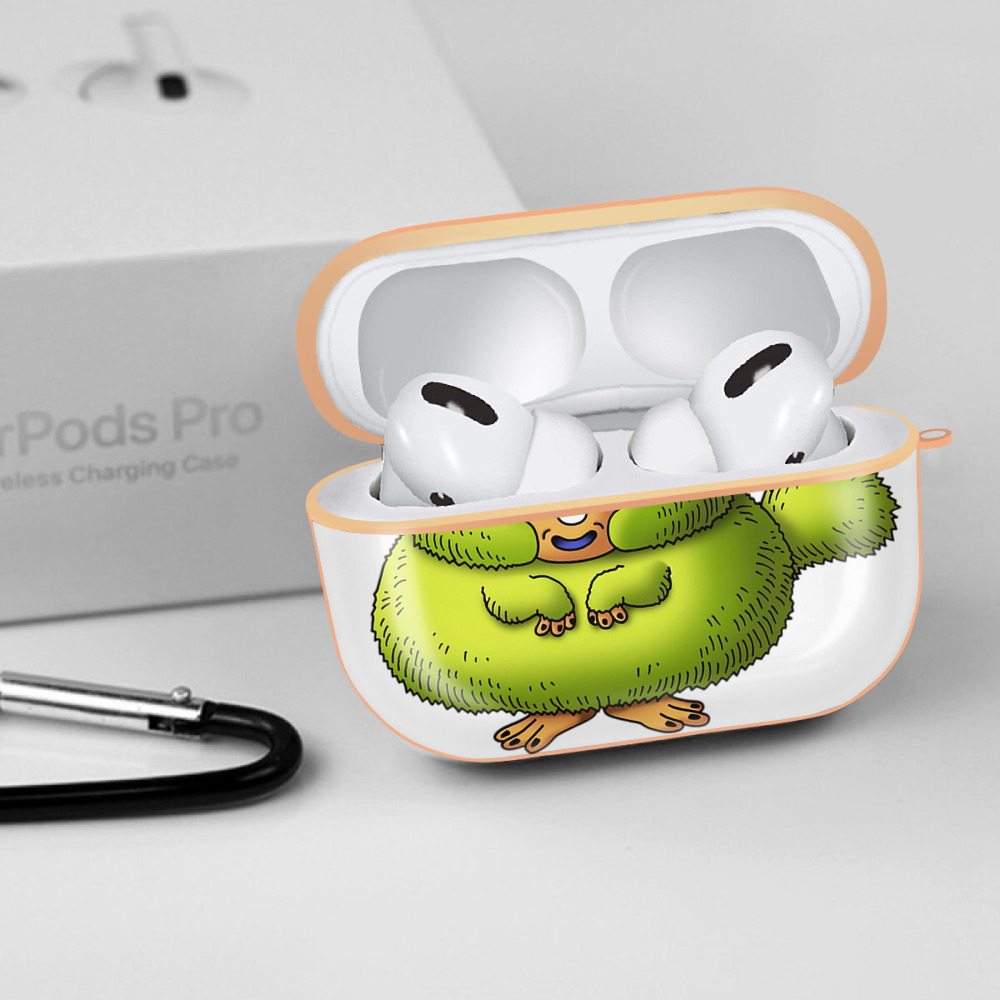 ドラゴンクエスト Doragon Kuesuto Dragon Quest 【AirPods Pro用】ハードシェル保護ケース｜耐衝撃・防指紋・カラビナ付き商品仕様