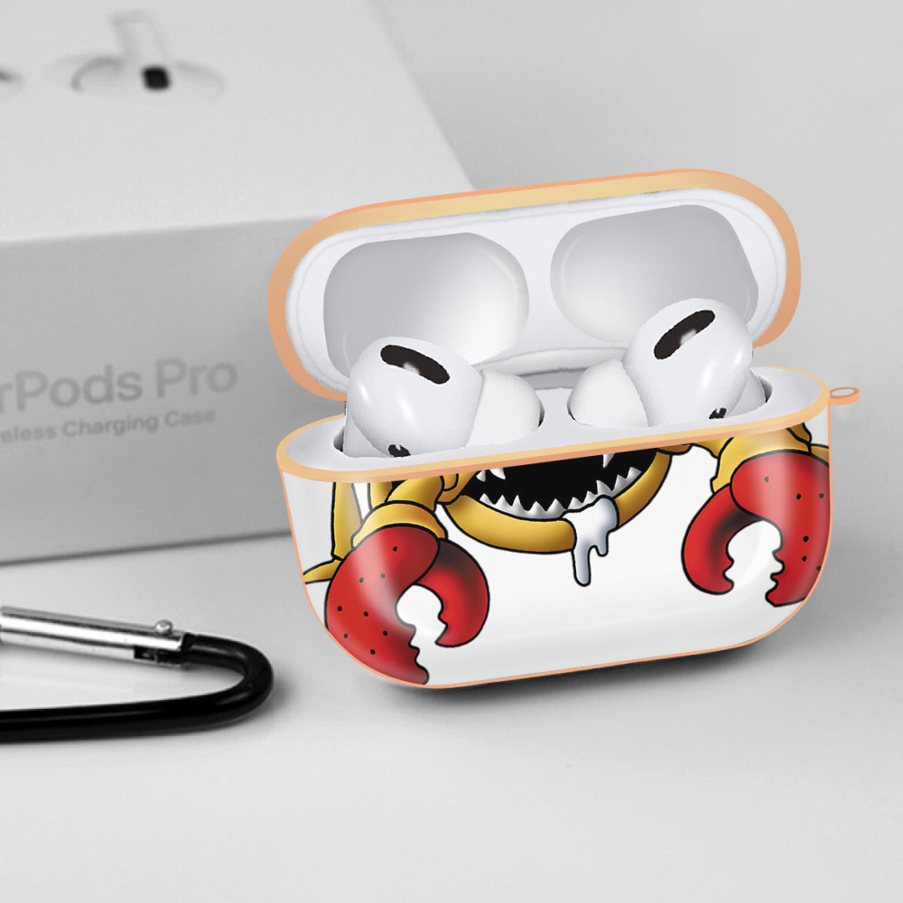 ドラゴンクエスト Doragon Kuesuto Dragon Quest 【AirPods Pro用】ハードシェル保護ケース｜耐衝撃・防指紋・カラビナ付き商品仕様