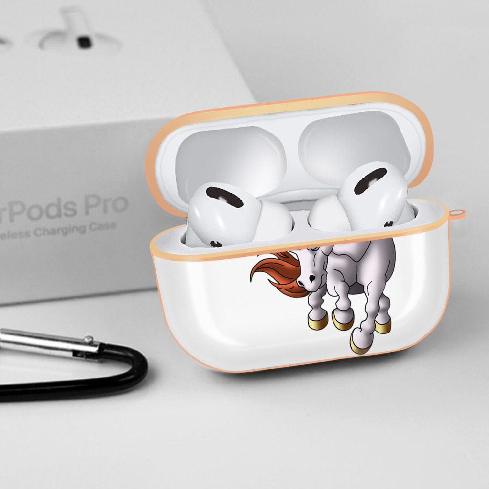 ドラゴンクエスト Doragon Kuesuto Dragon Quest 【AirPods Pro用】ハードシェル保護ケース｜耐衝撃・防指紋・カラビナ付き商品仕様