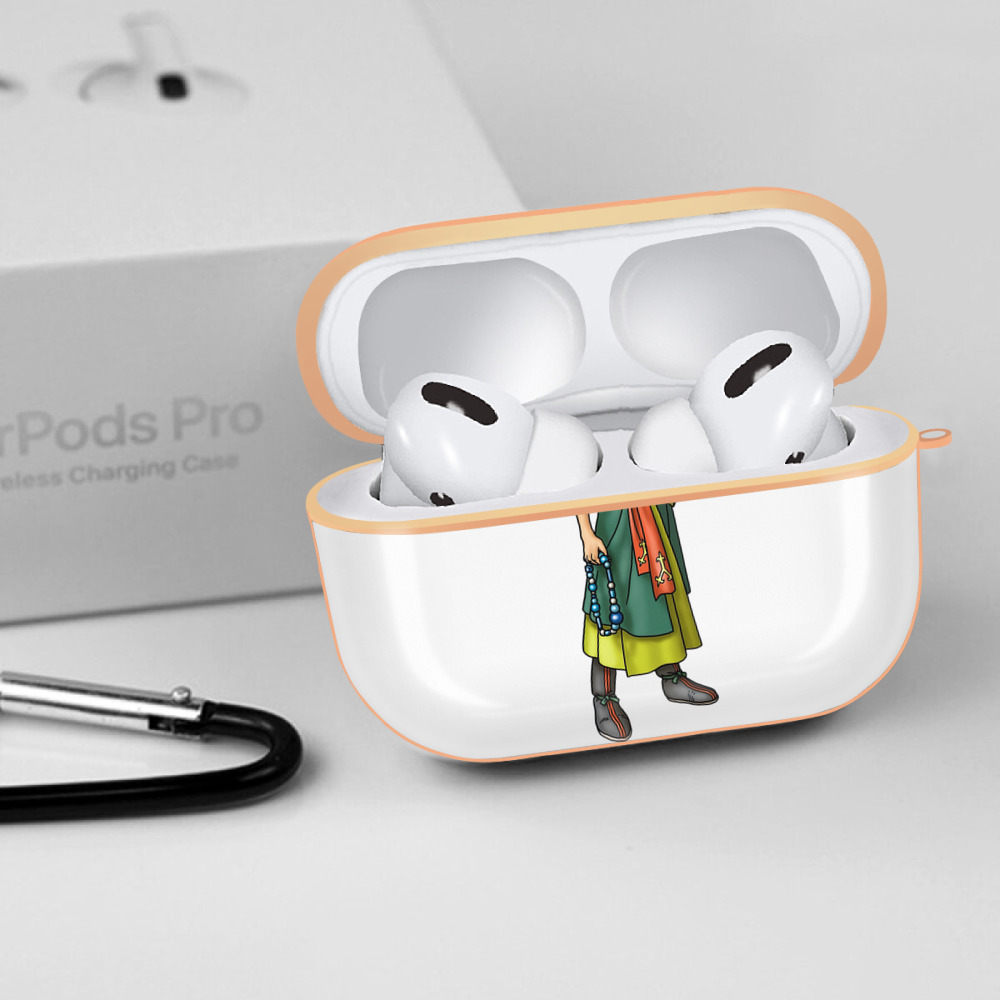 ドラゴンクエスト Doragon Kuesuto Dragon Quest 【AirPods Pro用】ハードシェル保護ケース｜耐衝撃・防指紋・カラビナ付き商品仕様